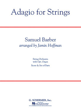Illustration de Adagio for strings, arr. simplifié