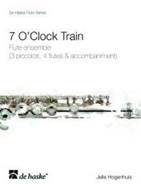 Illustration de 7 O'clock train pour 3 piccolos, 4  flûtes et piano en option