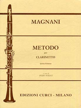 Illustration magnani metodo per clarinetto