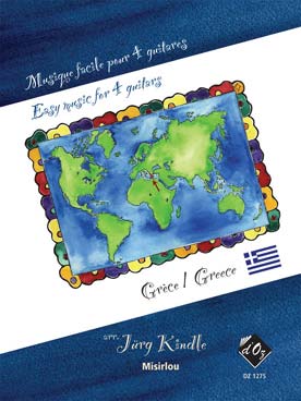 Illustration de MUSIQUE FACILE POUR 4 GUITARES - Grèce : Misirlou de Jürg Kindle