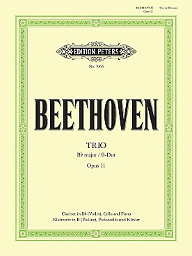 Illustration beethoven trio op. 11 en si b maj