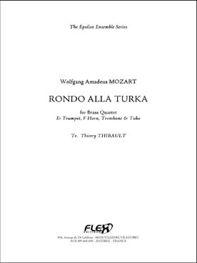 Illustration mozart rondo alla turca quatuor cuivres