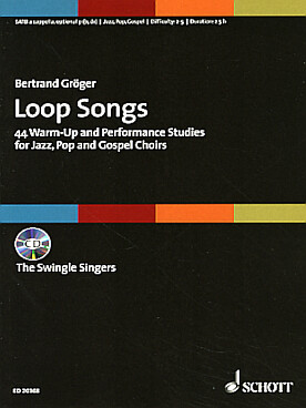Illustration de Loop songs avec CD pour chœur mixte