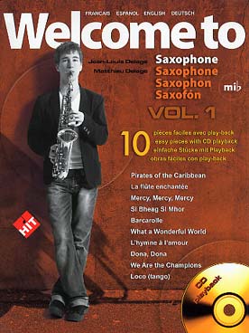 Illustration welcome to saxophone vol. 1