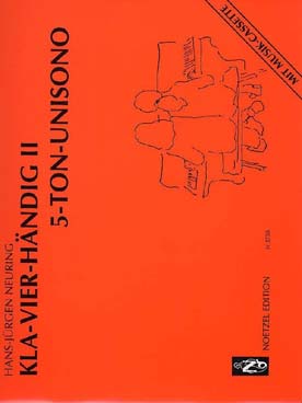 Illustration de Kla-vier-händing - Vol. 2 : 5-Ton-Unisono