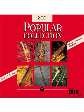 Illustration de POPULAR COLLECTION - Vol. 7 : double CD play-along
