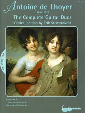 Illustration l'hoyer duos pour guitares - vol. 3