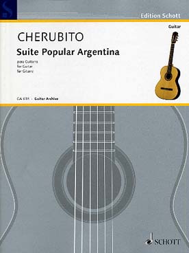 Illustration cherubito suite popular argentina