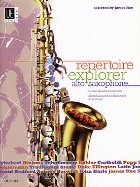 Illustration repertoire explorer saxophone