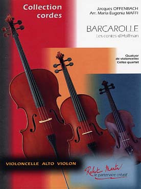 Illustration offenbach barcarolle des contes hoffman