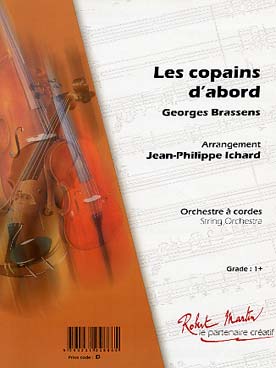 Illustration de Les Copains d'abord (arr. Ichard) : conducteur seul (parties séparées : nous consulter)