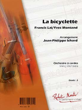 Illustration de La Bicyclette (arr. Ichard) : conducteur seul (parties séparées : nous consulter)