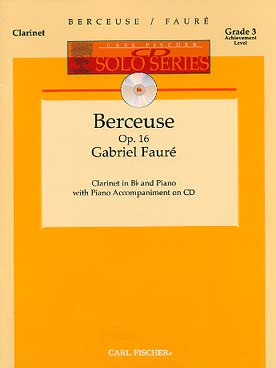 Illustration faure berceuse op. 16 avec cd