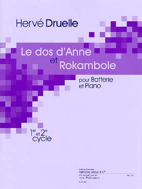 Illustration de Le Dos d'Anne - Rokambole (batterie et piano)