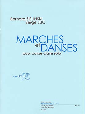 Illustration de Marches et danses pour caisse claire solo