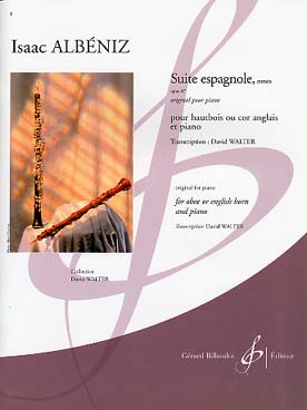 Illustration de Suite espagnole op. 47, tr. Walter pour hautbois ou cor anglais et piano