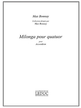 Illustration de Milonga pour quatuor