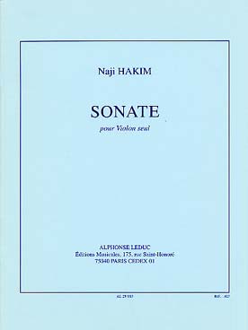 Illustration de Sonate pour violon seul