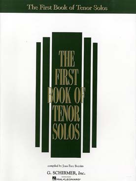 Illustration de THE FIRST BOOK OF TENOR SOLO - Vol. 1