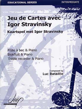 Illustration de Jeu de cartes (Kaartspel) avec Igor Stravinsky