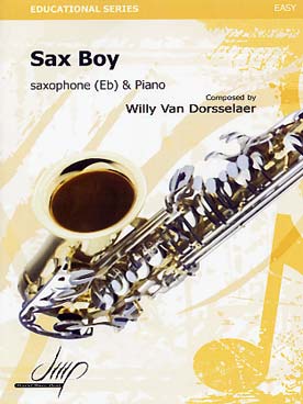 Illustration van dorsselaer sax boy