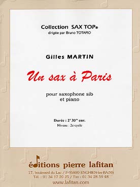 Illustration de Un Sax à Paris (saxo si b)