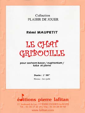 Illustration maupetit chat gribouille (le)