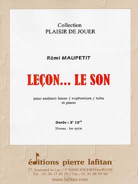 Illustration maupetit lecon... le son