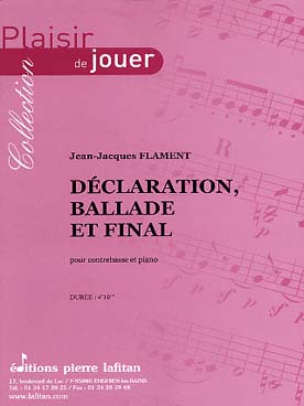 Illustration de Déclaration, ballade et final