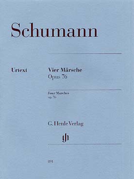 Illustration schumann marches (4) op. 76