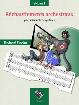 Illustration de Réchauffements orchestraux pour ensemble de guitares