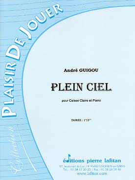 Illustration guigou plein ciel caisse claire et piano