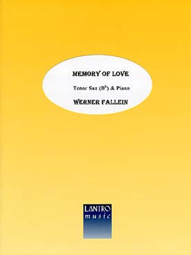 Illustration de Memory of love pour saxophone ténor