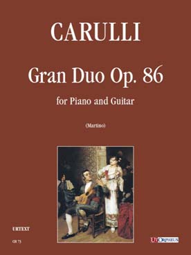 Illustration carulli grand duo op. 86