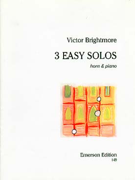 Illustration brightmore easy solos (3) for horn