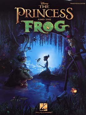 Illustration disney princesse et la grenouille (la)