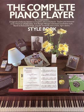 Illustration de THE COMPLETE PIANO PLAYER - Style book
