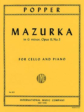 Illustration de Mazurka op. 11/3 en sol m