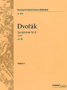Illustration de Symphonie N° 8 op. 88 en sol M violon 2