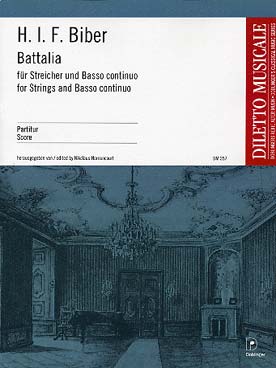 Illustration de Battalia pour cordes et basse continue