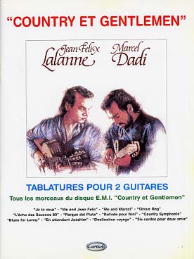 Illustration de Country et gentlemen pour 2 guitares en tablatures (sans solfège)