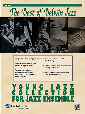 Illustration de BEST OF BELWIN JAZZ YOUNG ENSEMBLE tuba