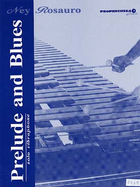 Illustration rosauro prelude et blues pour vibraphone
