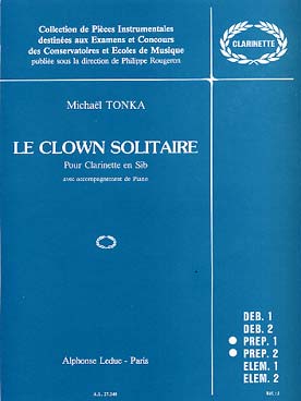 Illustration tonka le clown solitaire