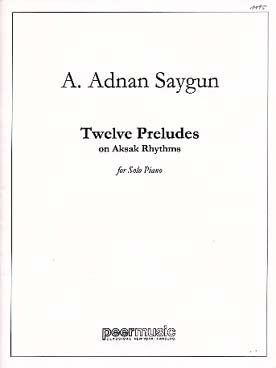 Illustration saygun preludes on aksak rhythms op. 45