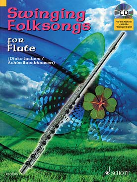 Illustration de SWINGING FOLKSONGS : 12 airs populaires, arr. faciles avec CD play-along + partie de piano PDF à imprimer