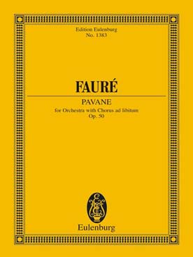 Illustration de Pavane op. 50 pour chœur et cordes