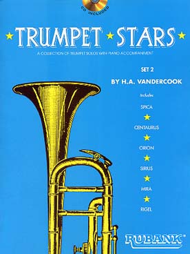 Illustration vandercook trumpet stars avec cd set 2