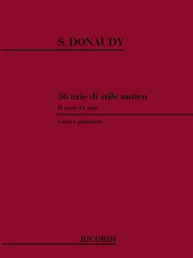 Illustration de Arie di stile antico série II