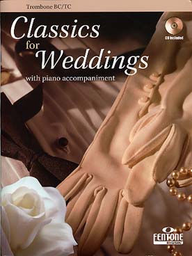 Illustration classics for weddings trombone